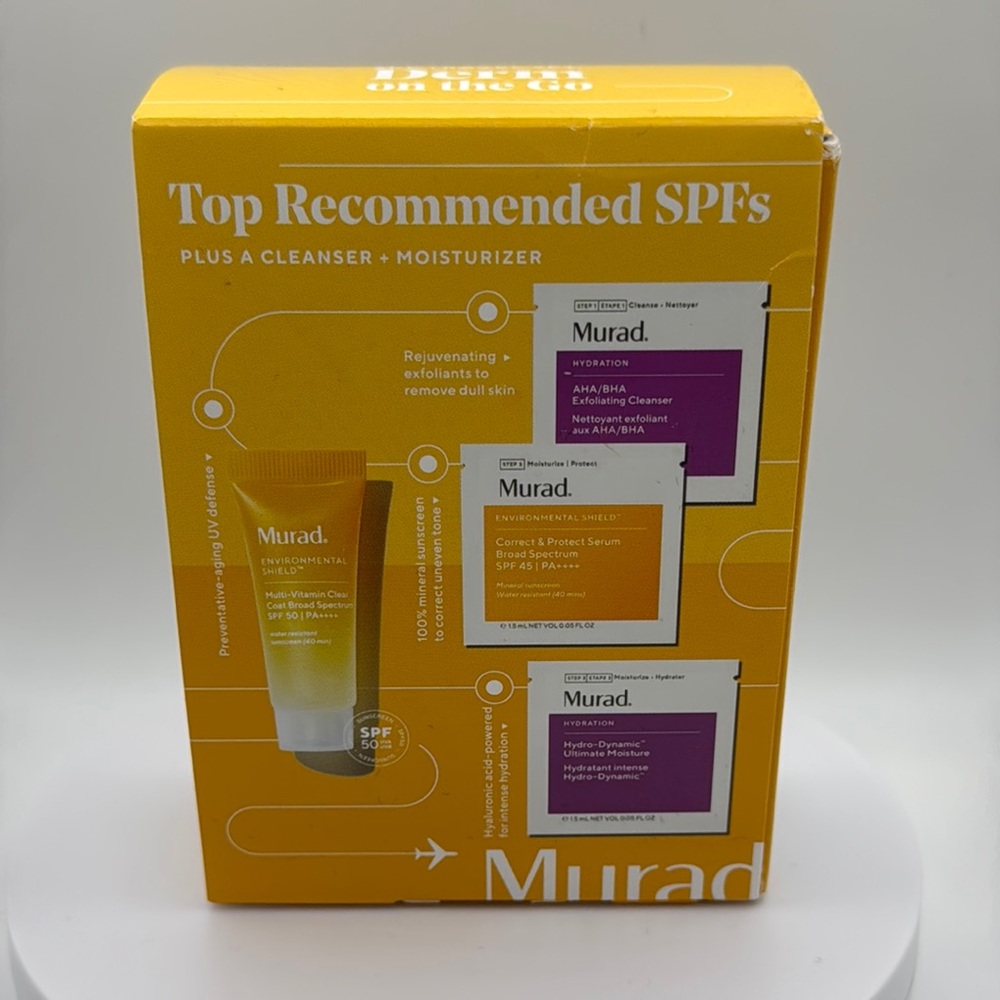 Murad Skincare Set - Yellow